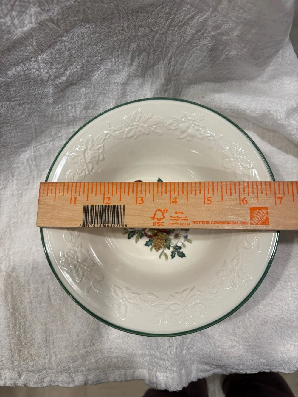 3 MIKASA Holiday Season Cereal Bowls DB 901 Christmas